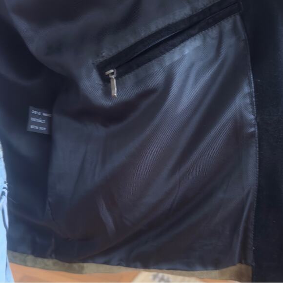 VTG - VINTAGE  ECHTES LEDER women's echtes leder suede WESTERN jacket SIZE 38 - Picture 11 of 15